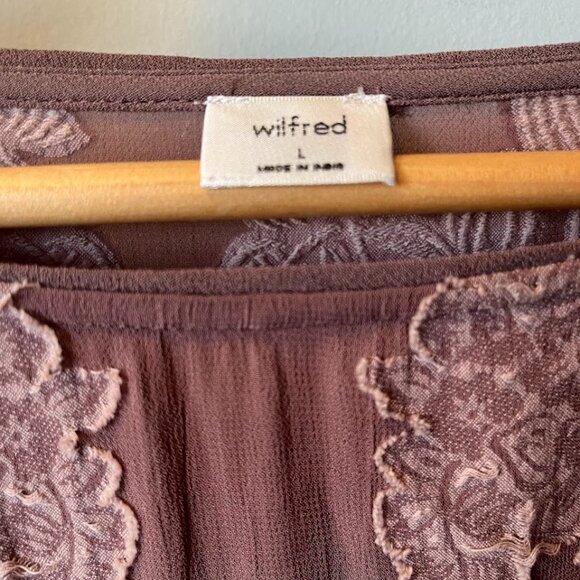 Wilfred Blayze Blouse - Light mauve - Size L - Picture 4 of 5